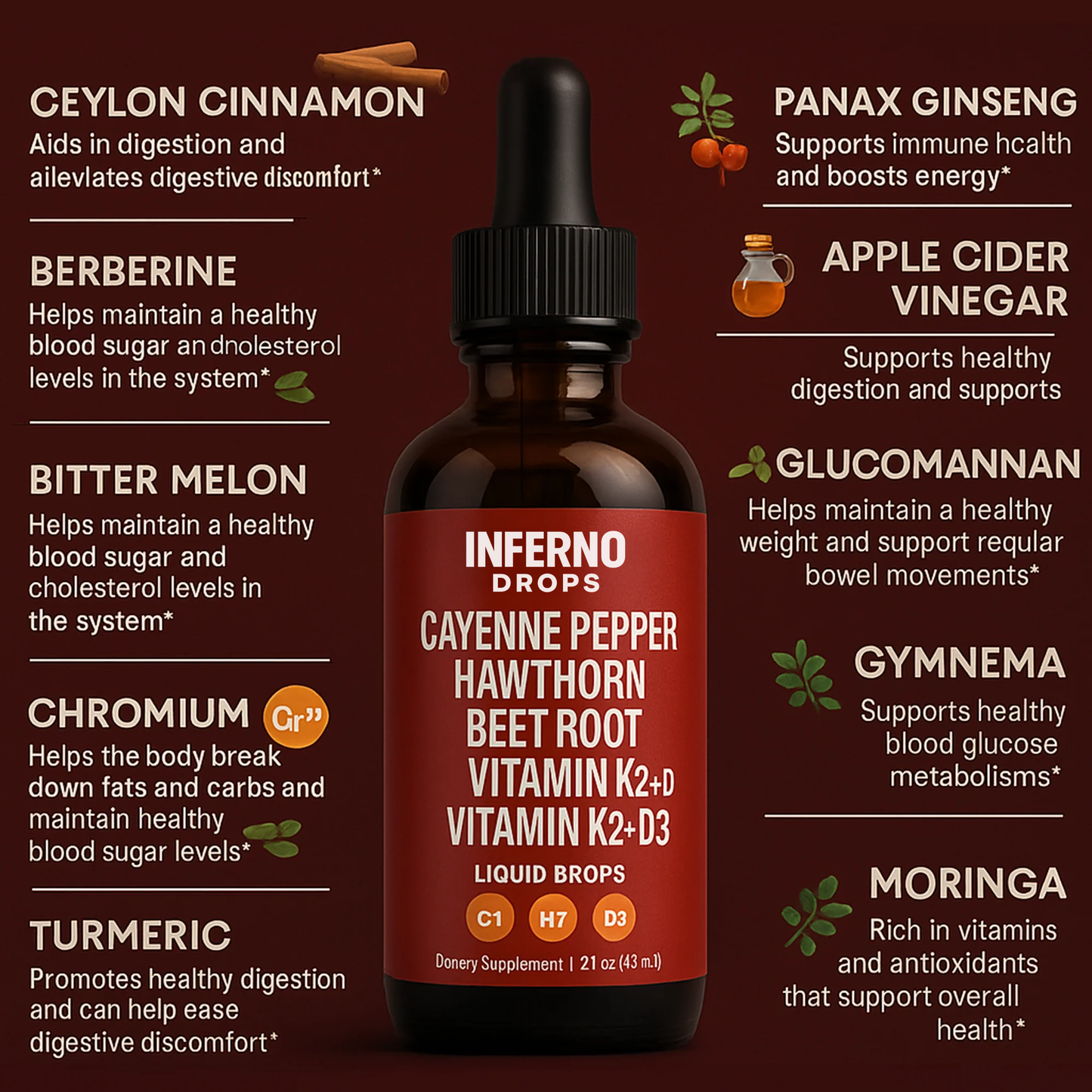 INFERNODROPS- Cayenne Pepper Extract