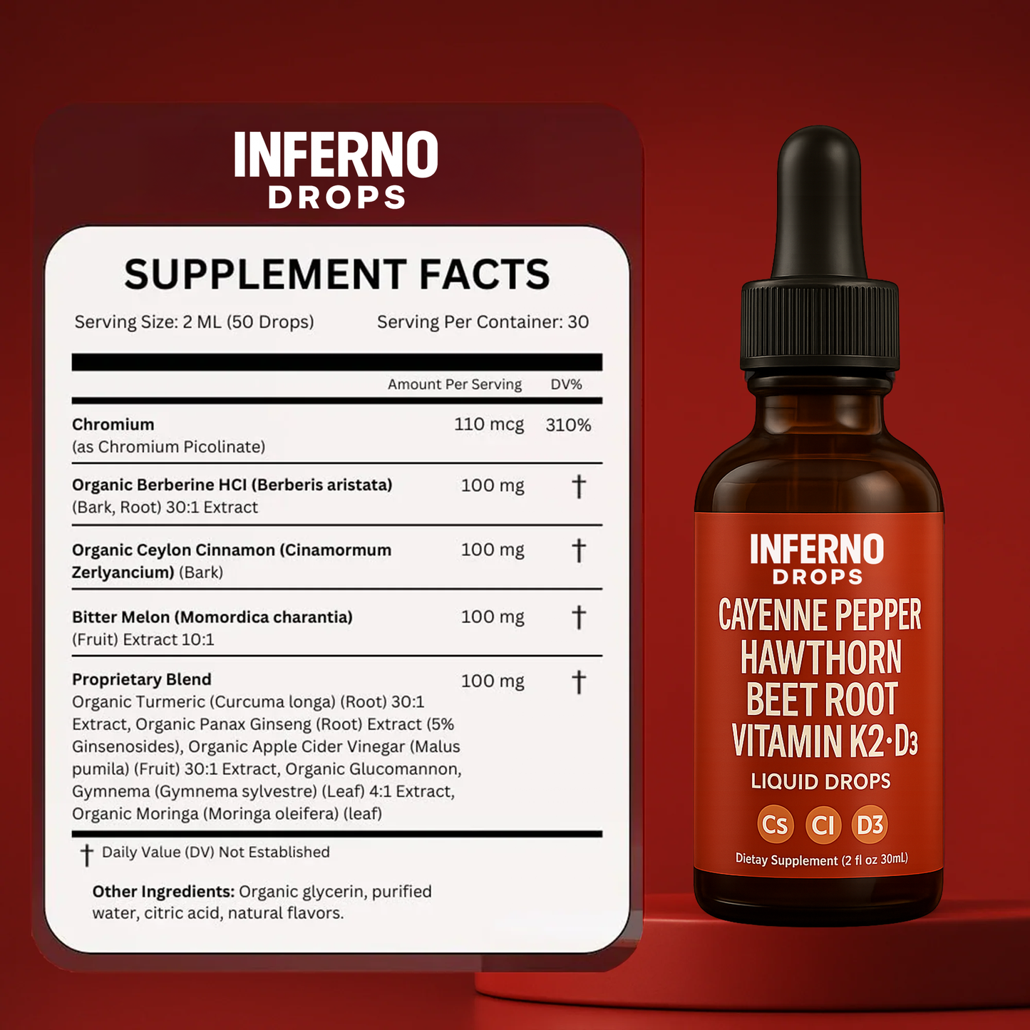 INFERNODROPS- Cayenne Pepper Extract